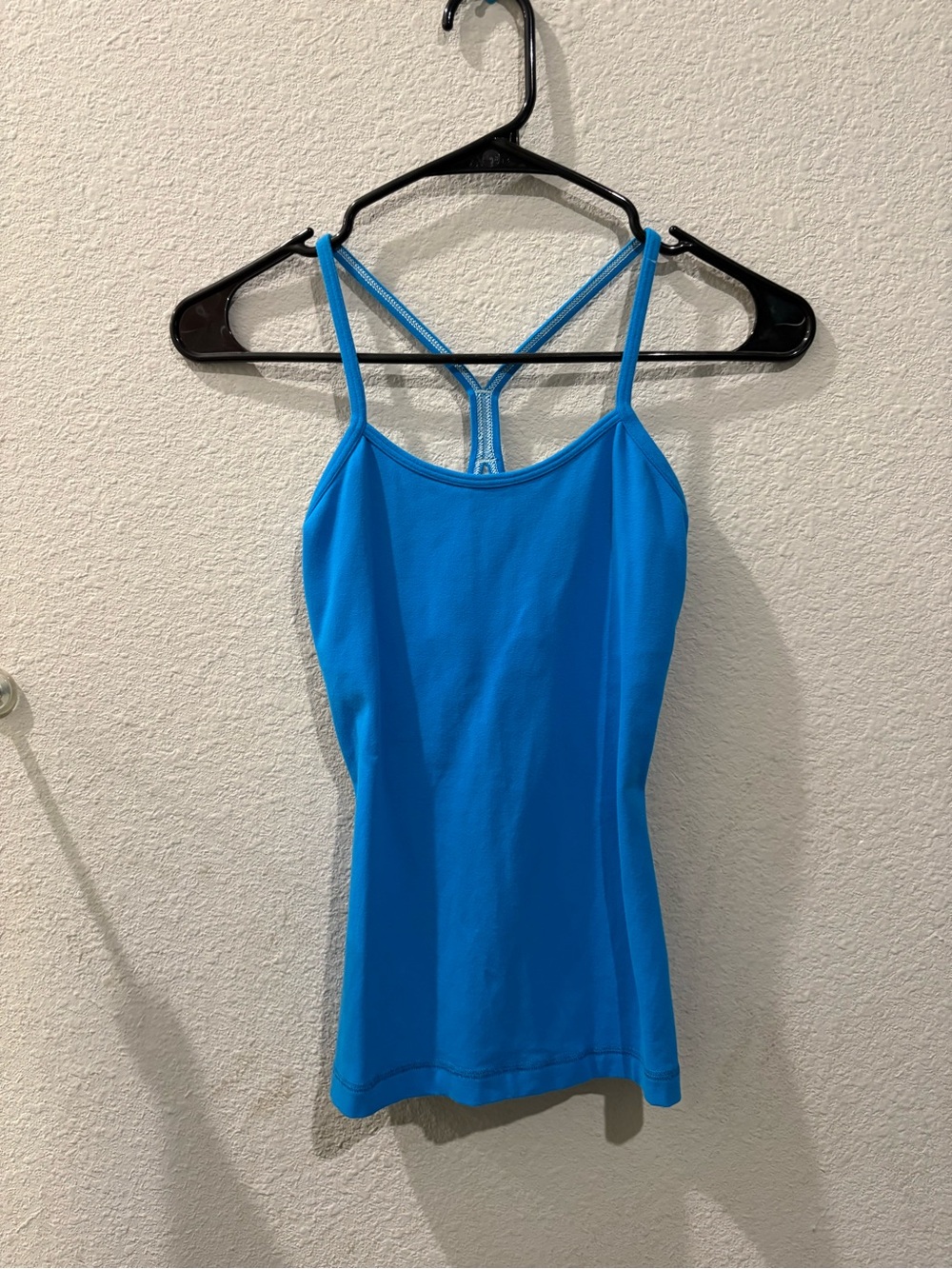 lululemon athletica Bright Blue Strappy Racerback Tank